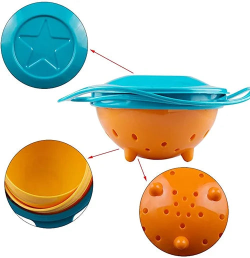 UFO Shaped Baby Bowl  |  Perfect for Little Explorers!"