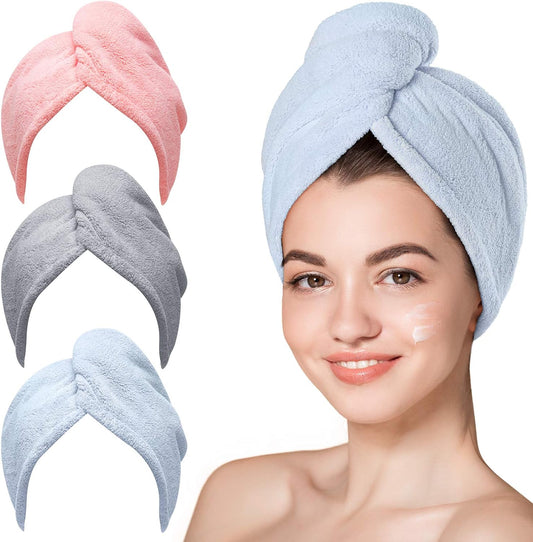 Magic Hair Drying Towel | Pack of 3 Towel