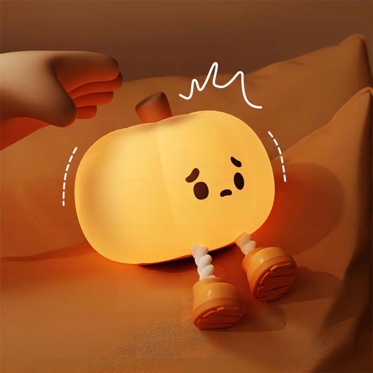 😍 Cute Pumpkin Soft Silicone Lamp ⚡️⚡️| 🔥 Flat 50% OFF 🔥